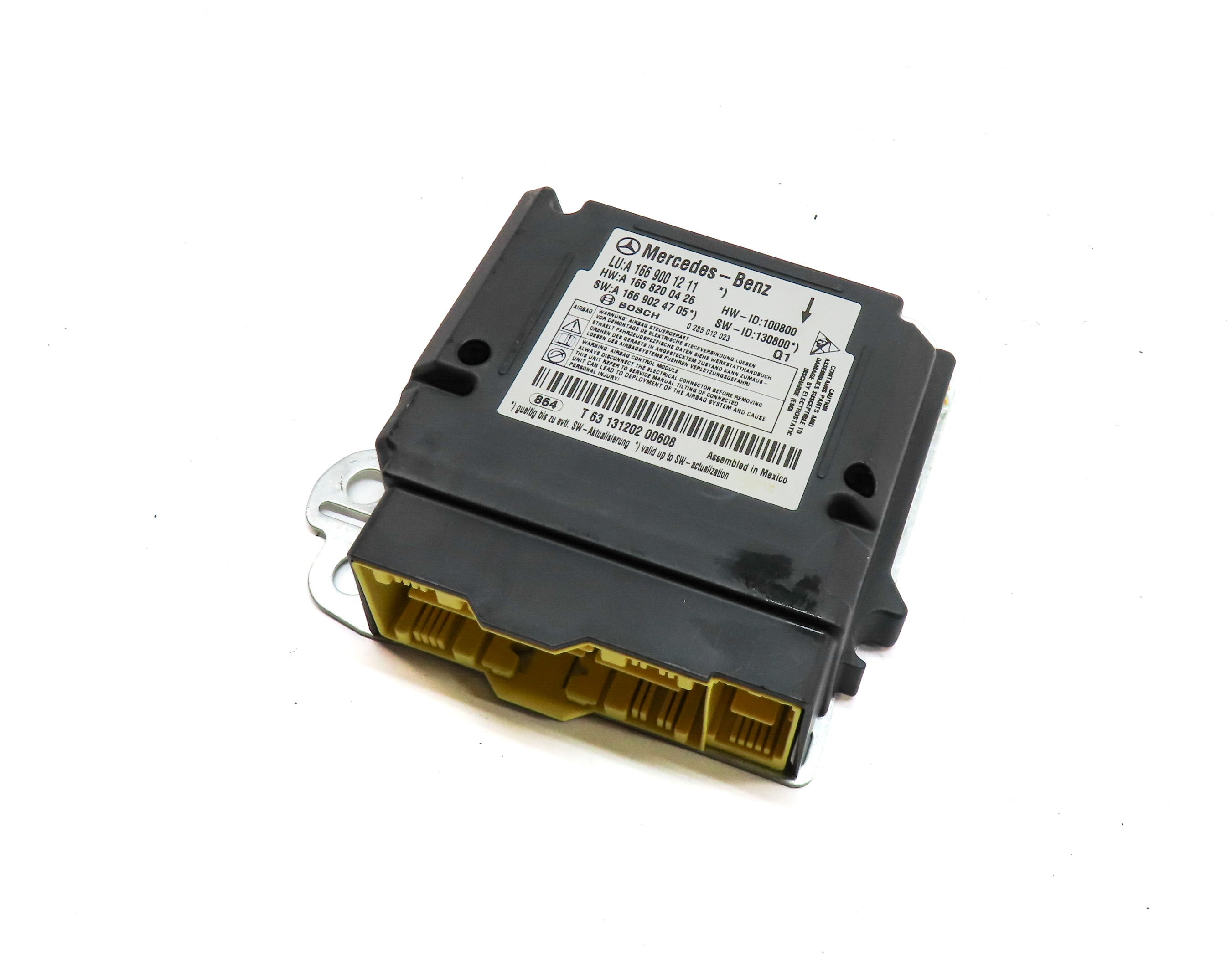 2013-2014 MERCEDES G GL GLS ML CLASS (W166 W463 X166) SRS BAG CRASH MODULE — exact item pictured